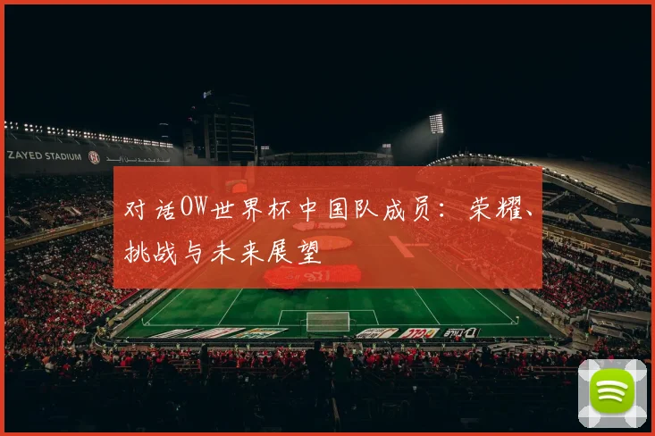 对话OW世界杯中国队成员：荣耀、挑战与未来展望